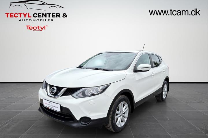Hvid Nissan Qashqai fra 2016