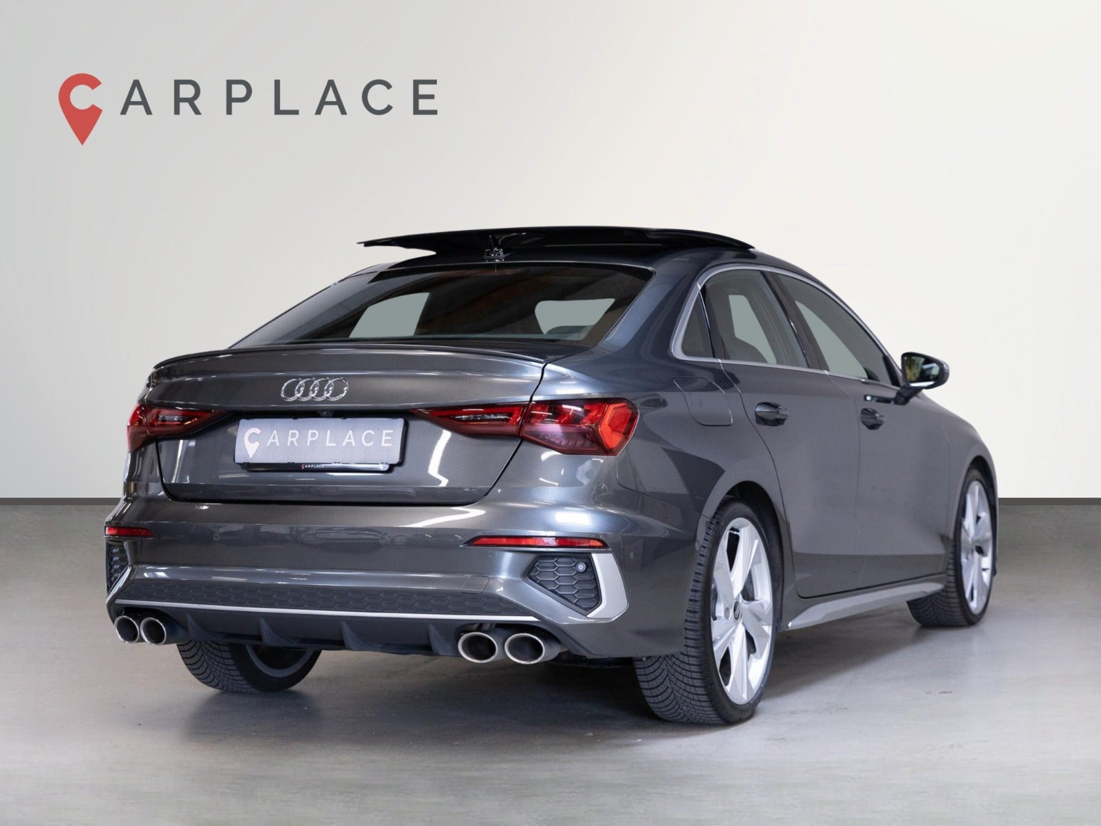 Grå Audi S3 fra 2021