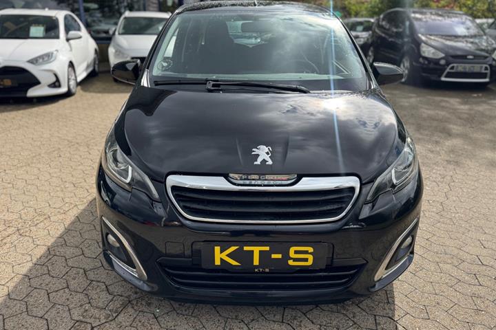 Sort Peugeot 108 fra 2019