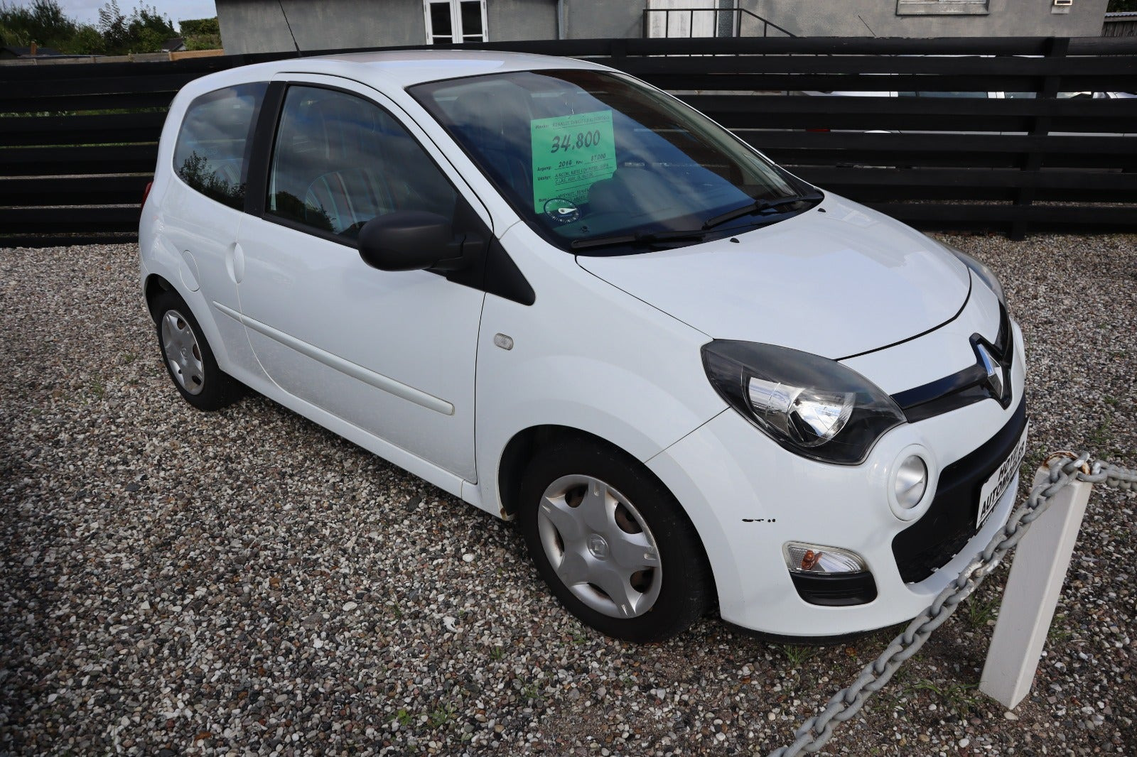 Hvid Renault Twingo fra 2014
