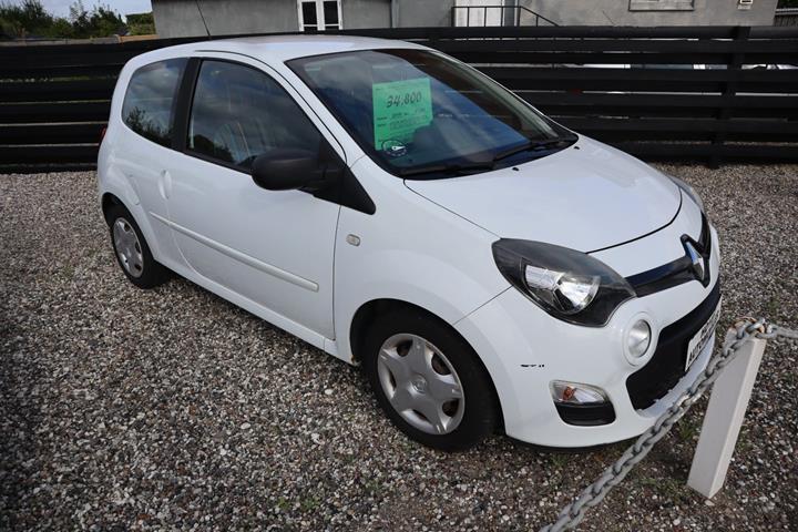 Hvid Renault Twingo fra 2014