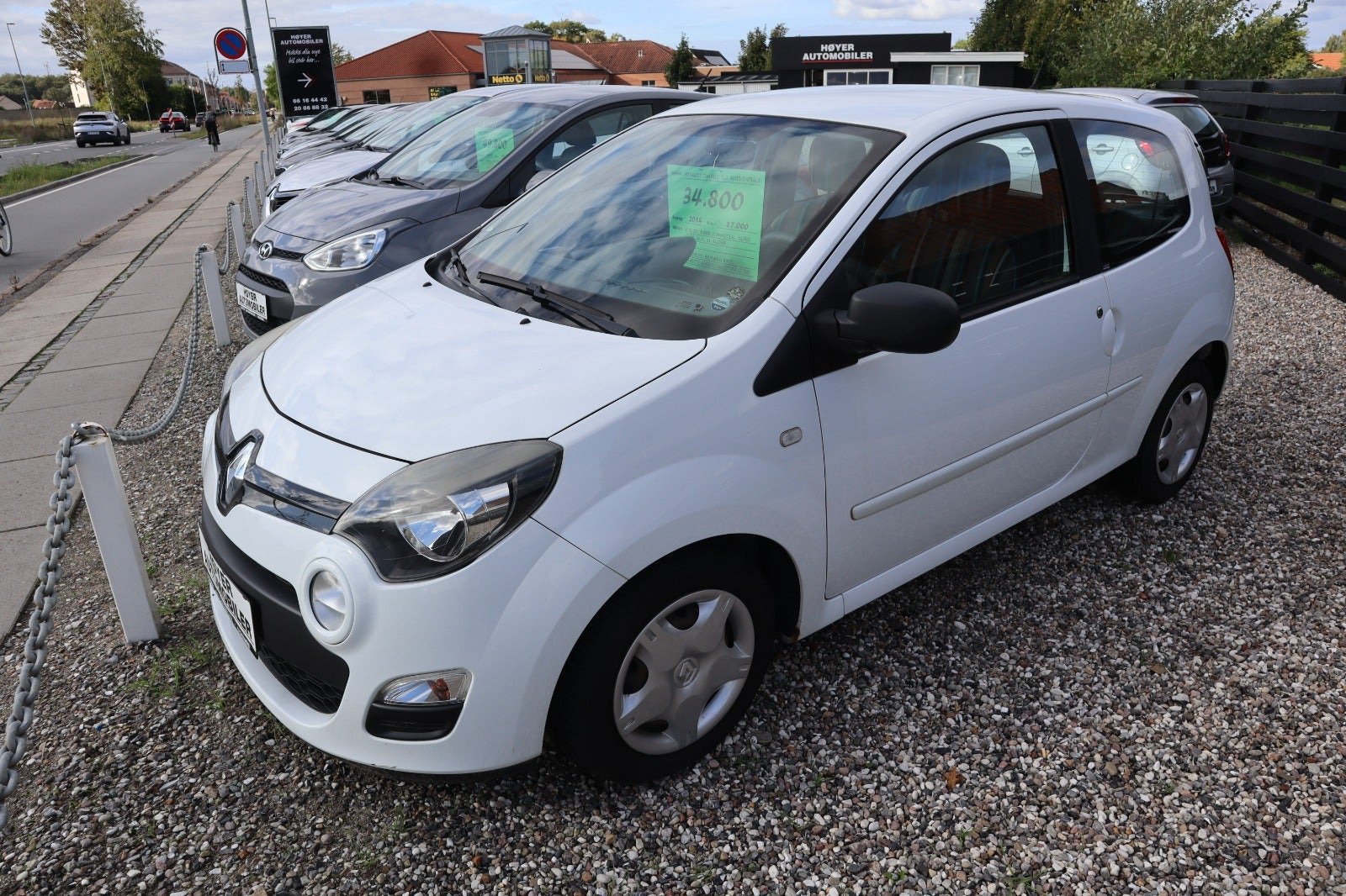 Hvid Renault Twingo fra 2014