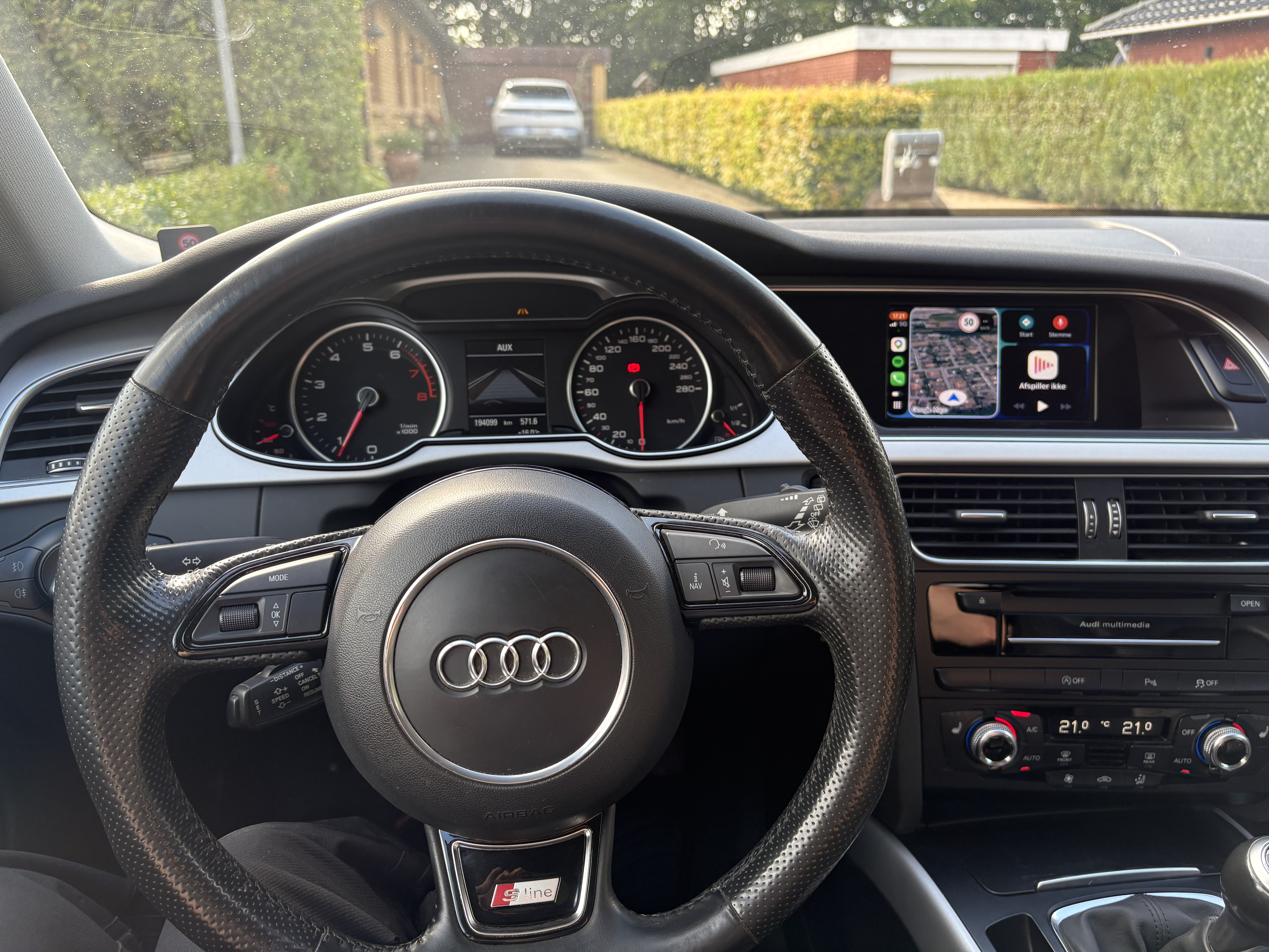 Sort Audi A4 fra 2015