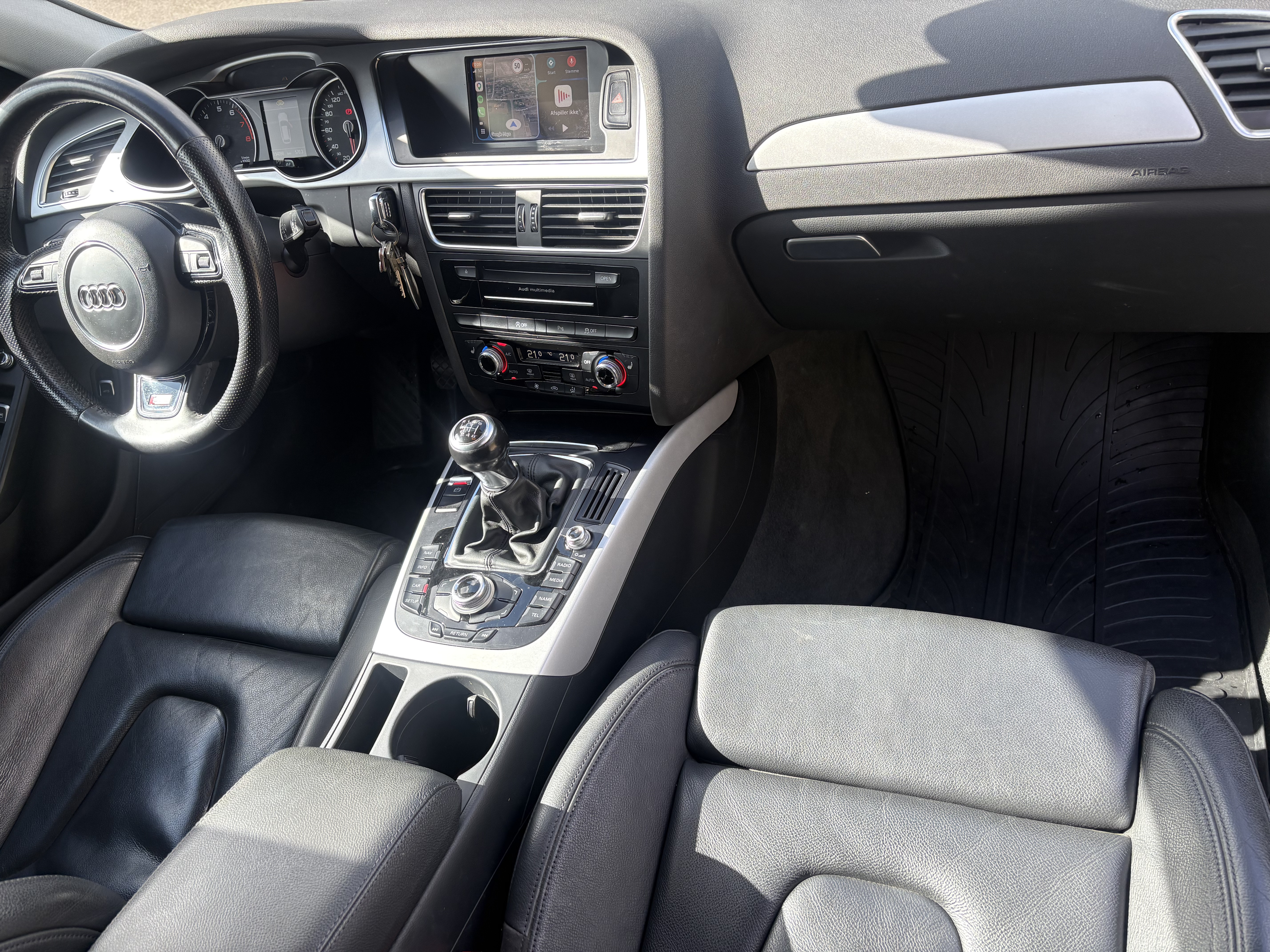 Sort Audi A4 fra 2015
