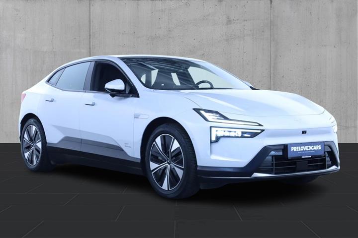 Hvid Polestar 4 fra 2025