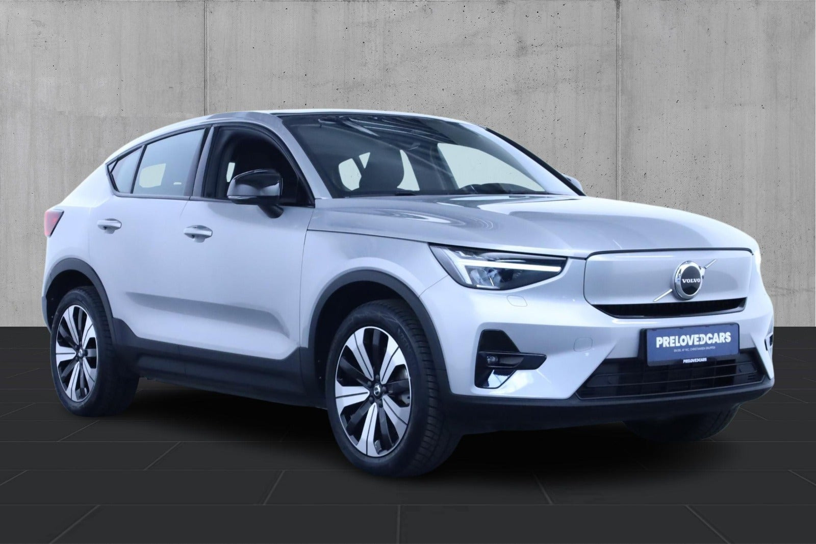 Sølv Volvo C40 fra 2023