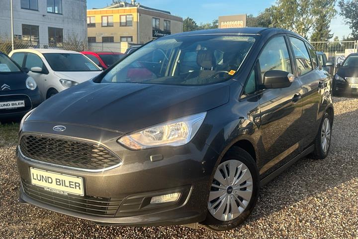 Grå Ford C-MAX fra 2016 set udefra