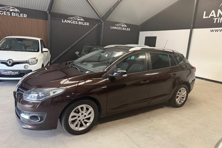 Brun Renault Megane III fra 2014
