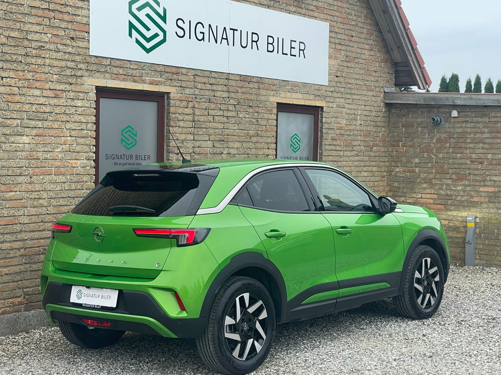 Grøn Opel Mokka-e fra 2024