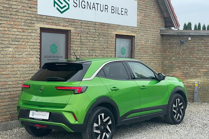 Grøn Opel Mokka-e fra 2024