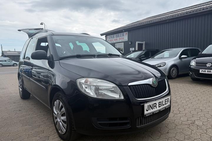 Sort Skoda Roomster fra 2009
