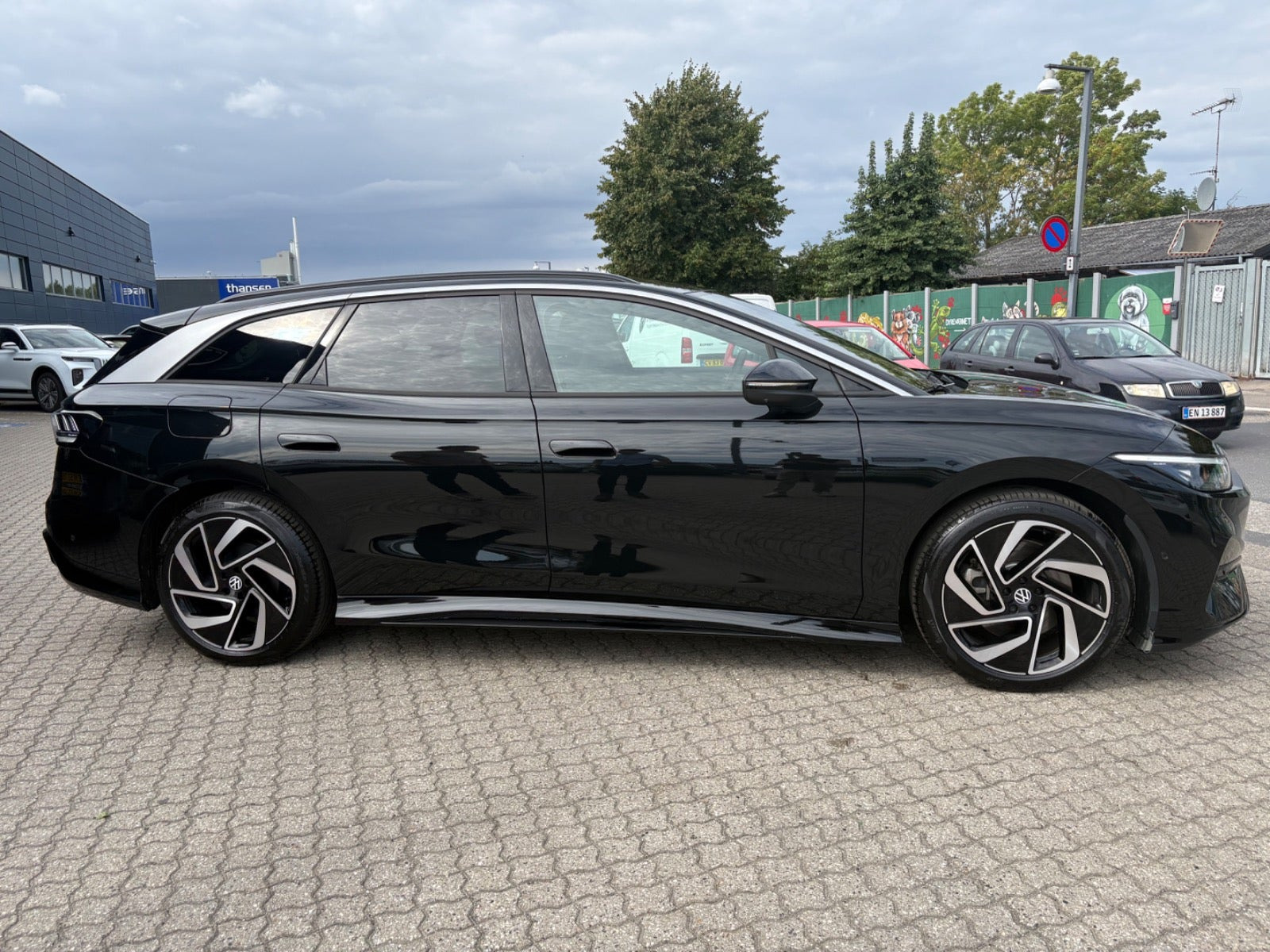 Sort VW ID.7 fra 2025