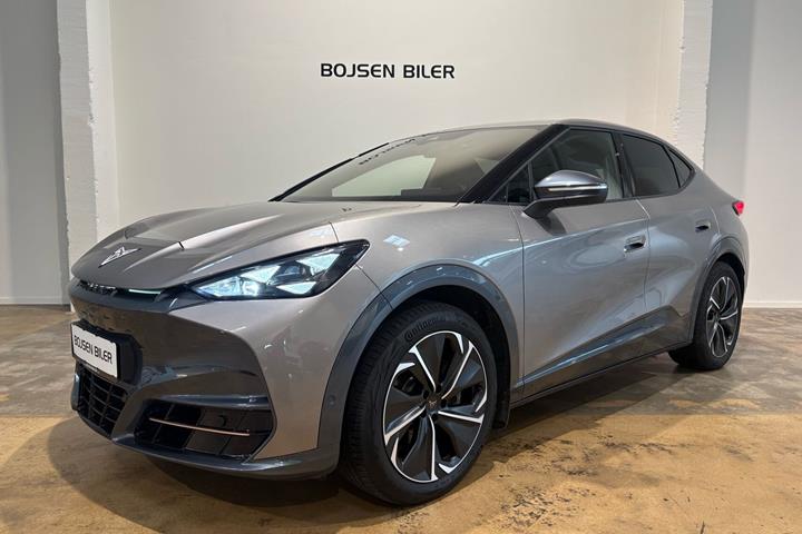 Brun Cupra Tavascan fra 2025 set udefra