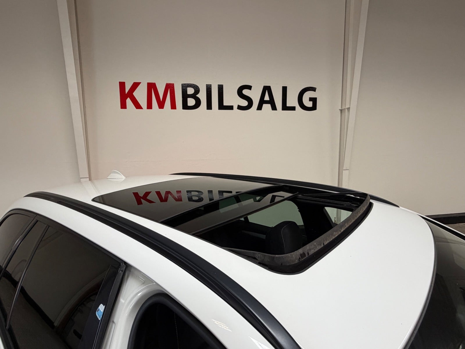 Hvid BMW 535i fra 2013