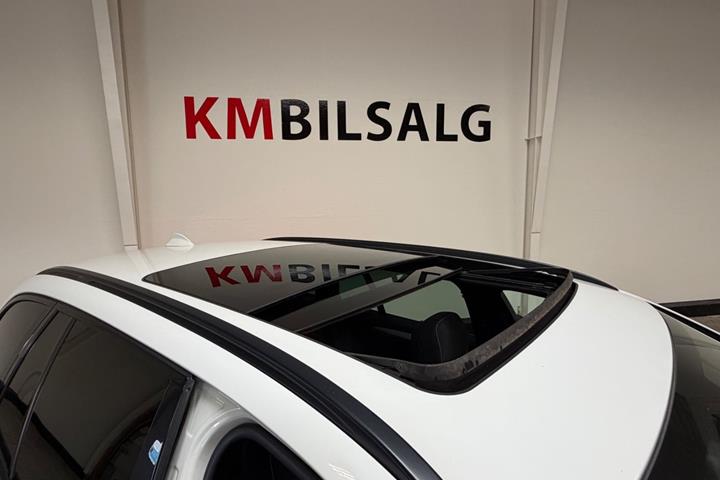 Hvid BMW 535i fra 2013
