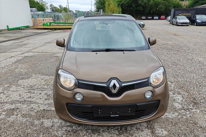 Gul Renault Twingo fra 2016