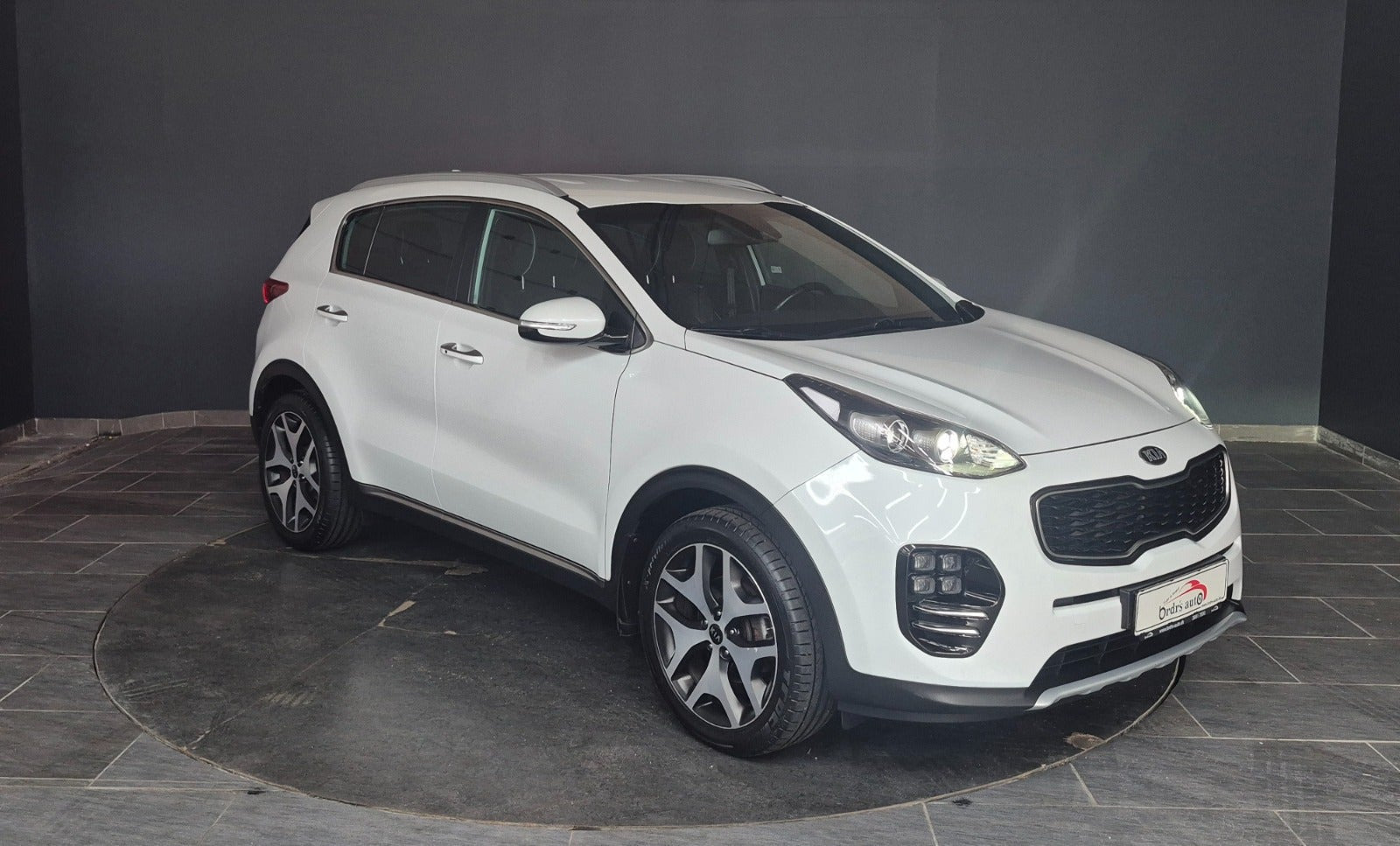 Hvid Kia Sportage fra 2016