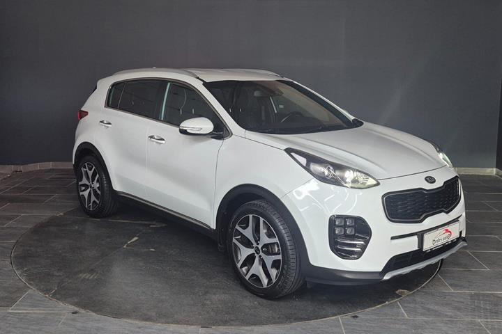 Hvid Kia Sportage fra 2016
