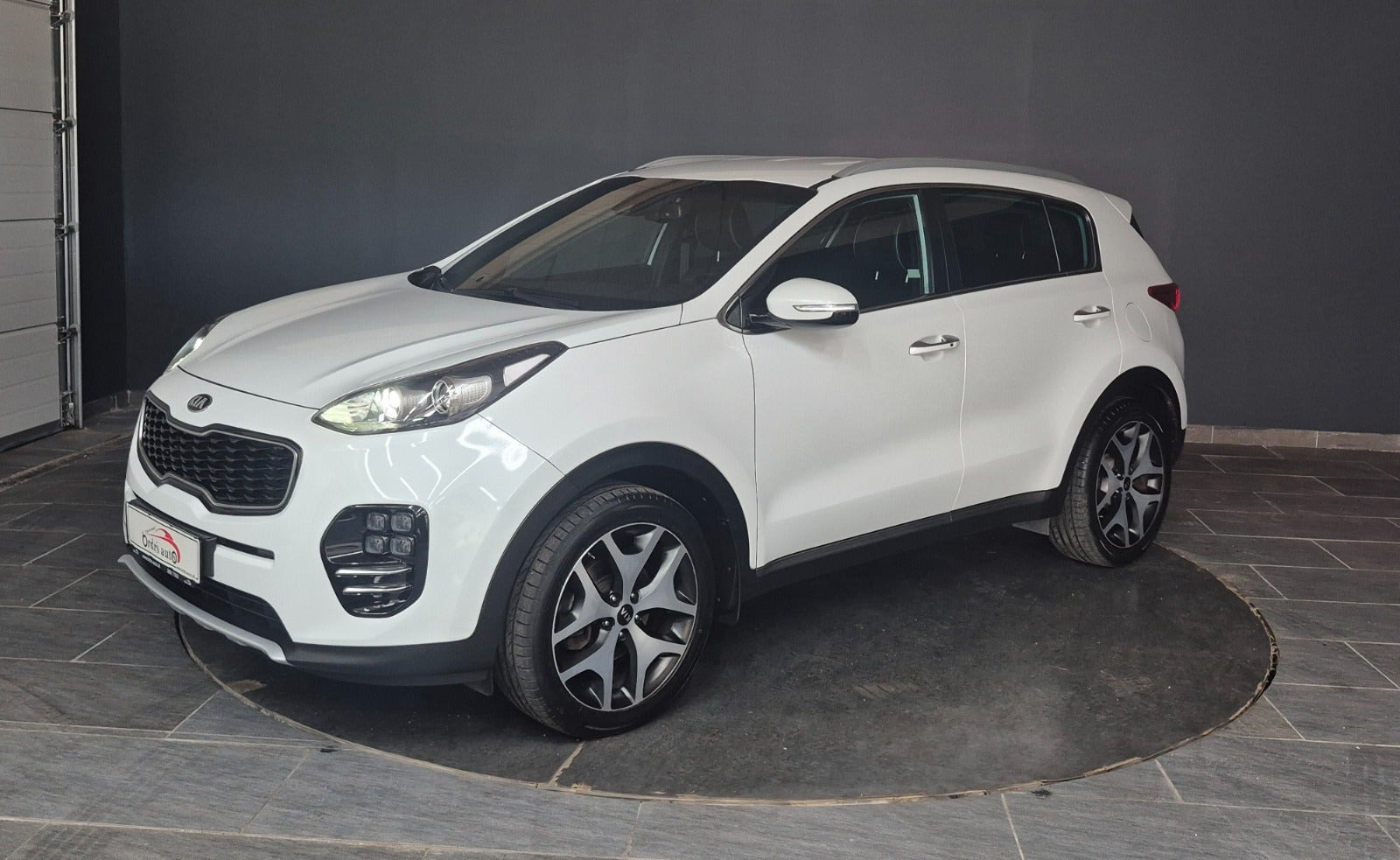 Hvid Kia Sportage fra 2016