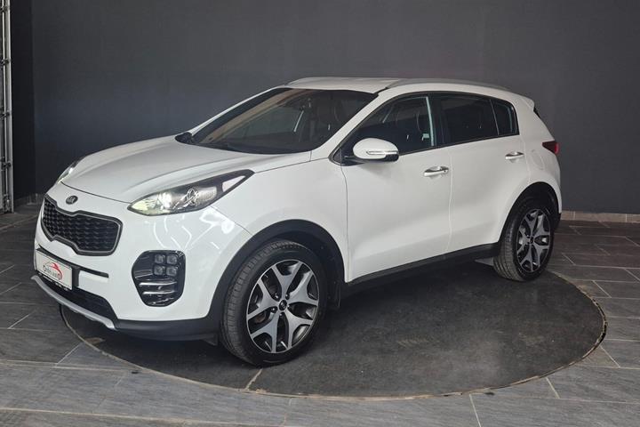 Hvid Kia Sportage fra 2016