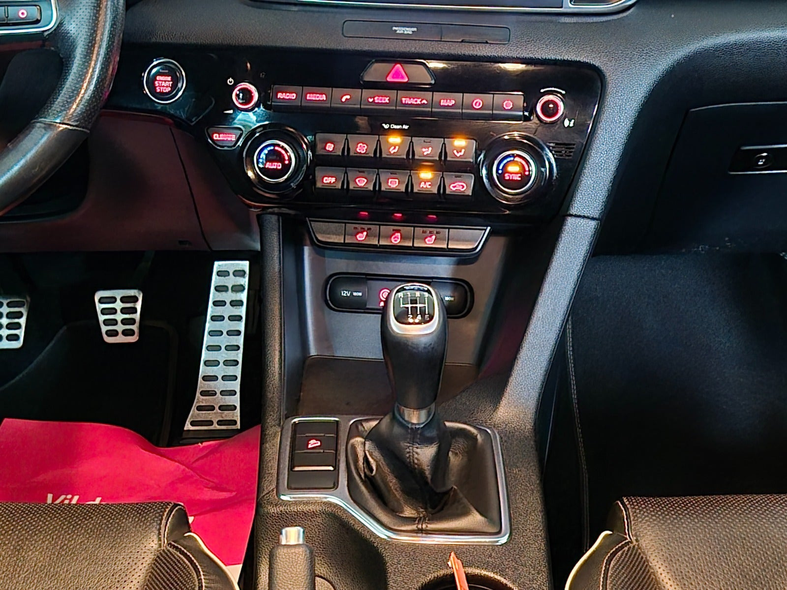 Hvid Kia Sportage fra 2016
