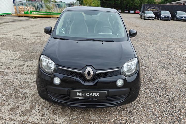 Gul Renault Twingo fra 2014