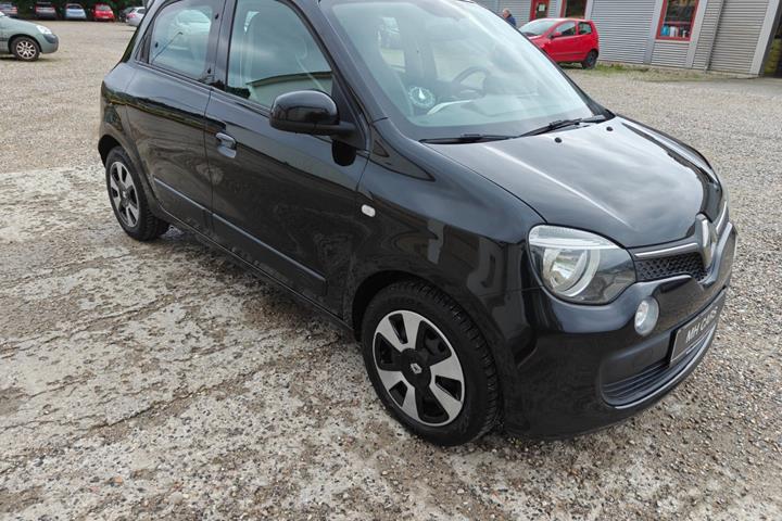 Gul Renault Twingo fra 2014