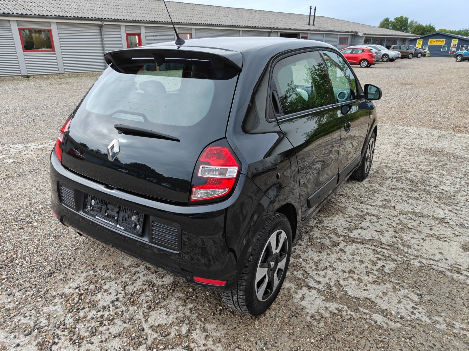 Gul Renault Twingo fra 2014