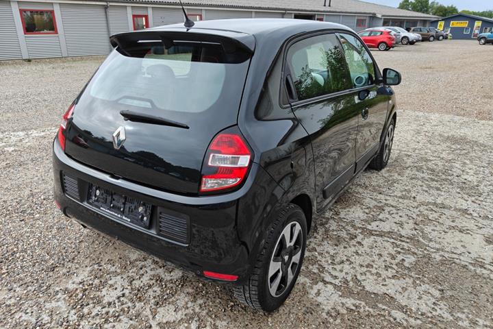 Gul Renault Twingo fra 2014