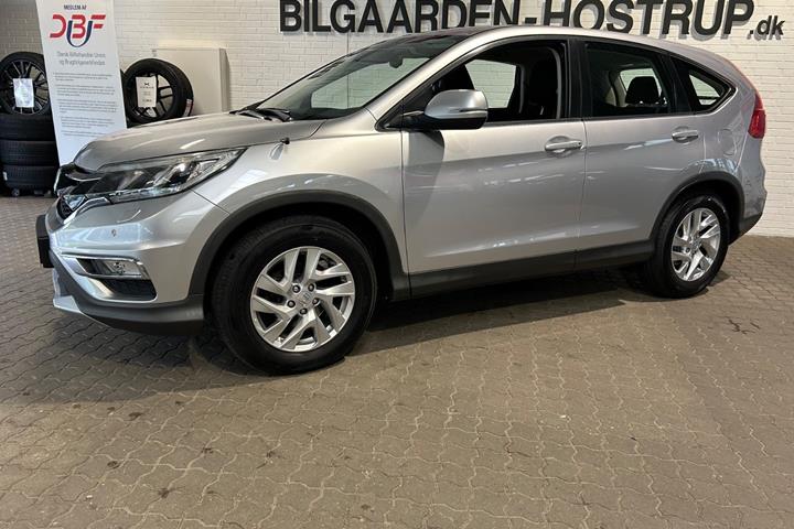 Sølv Honda CR-V fra 2015