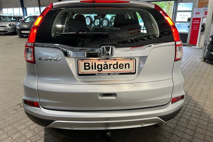 Sølv Honda CR-V fra 2015