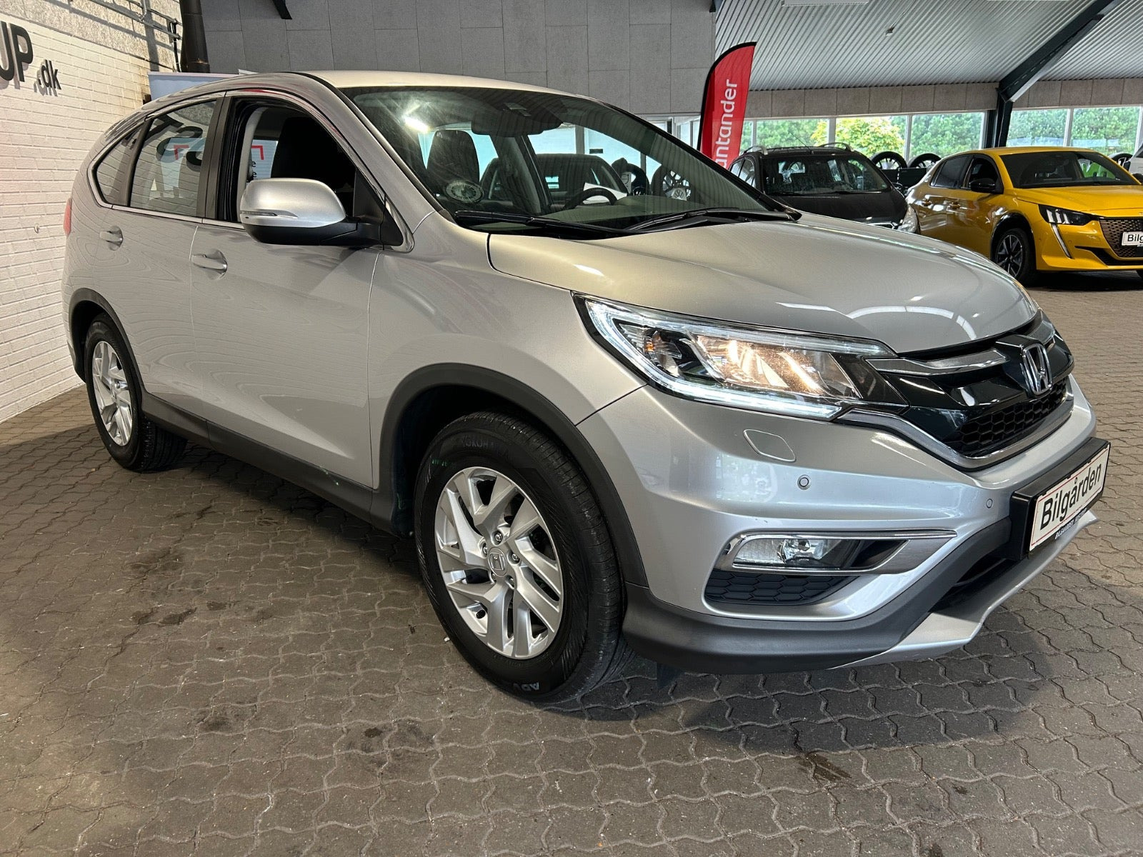 Sølv Honda CR-V fra 2015