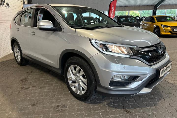 Sølv Honda CR-V fra 2015