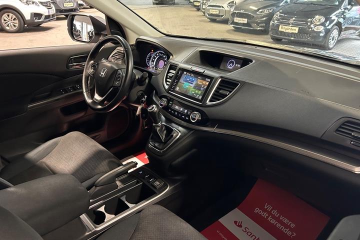 Sølv Honda CR-V fra 2015