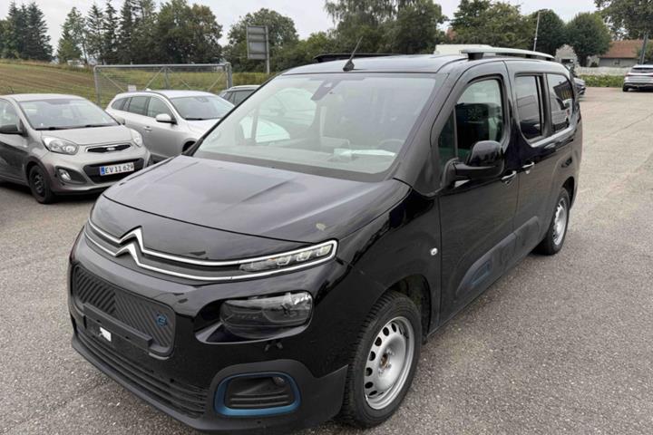 Sort Citroën ë-Berlingo fra 2022 set udefra