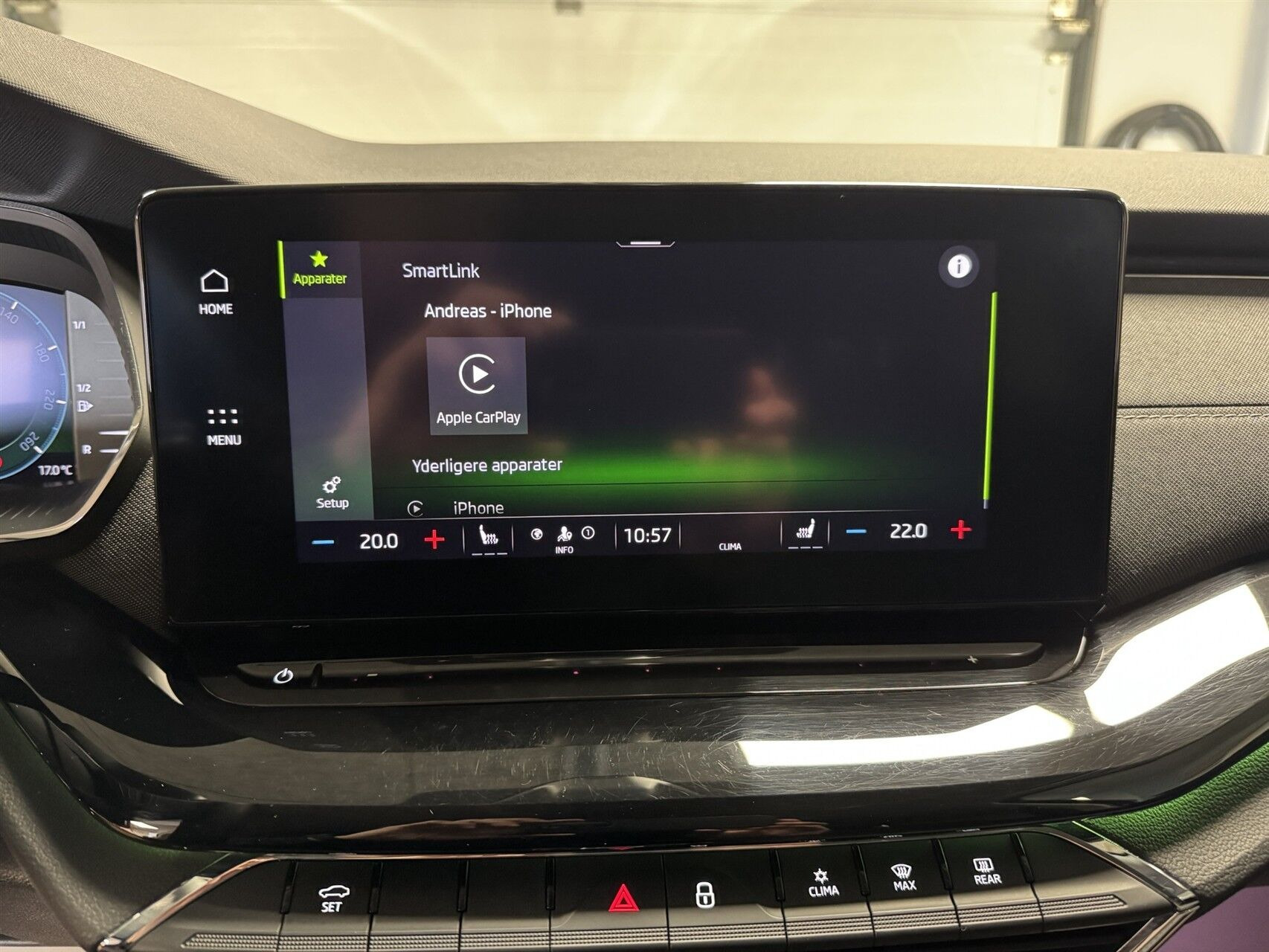 Sort Skoda Octavia fra 2022