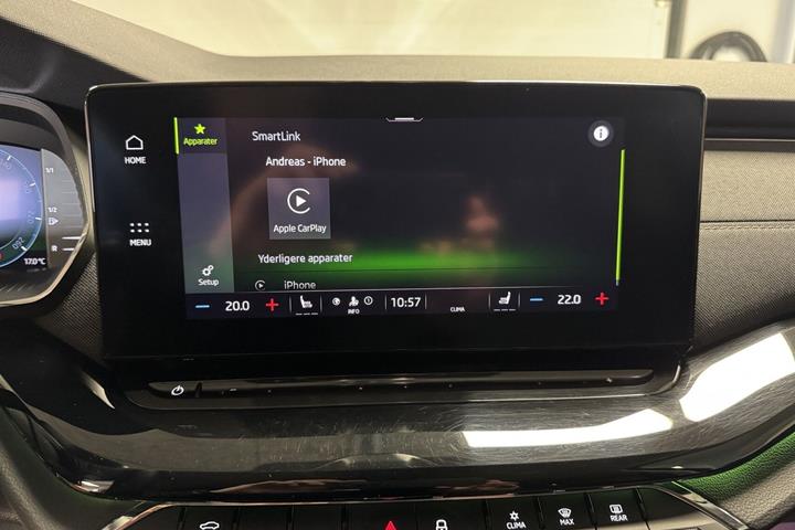 Sort Skoda Octavia fra 2022
