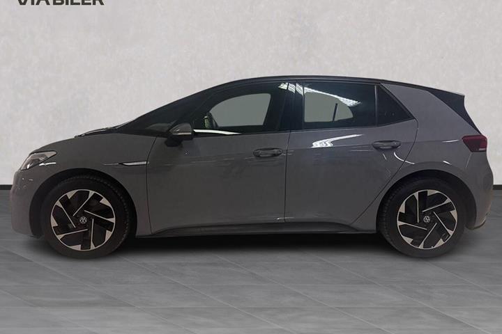 Grå VW ID.3 fra 2021