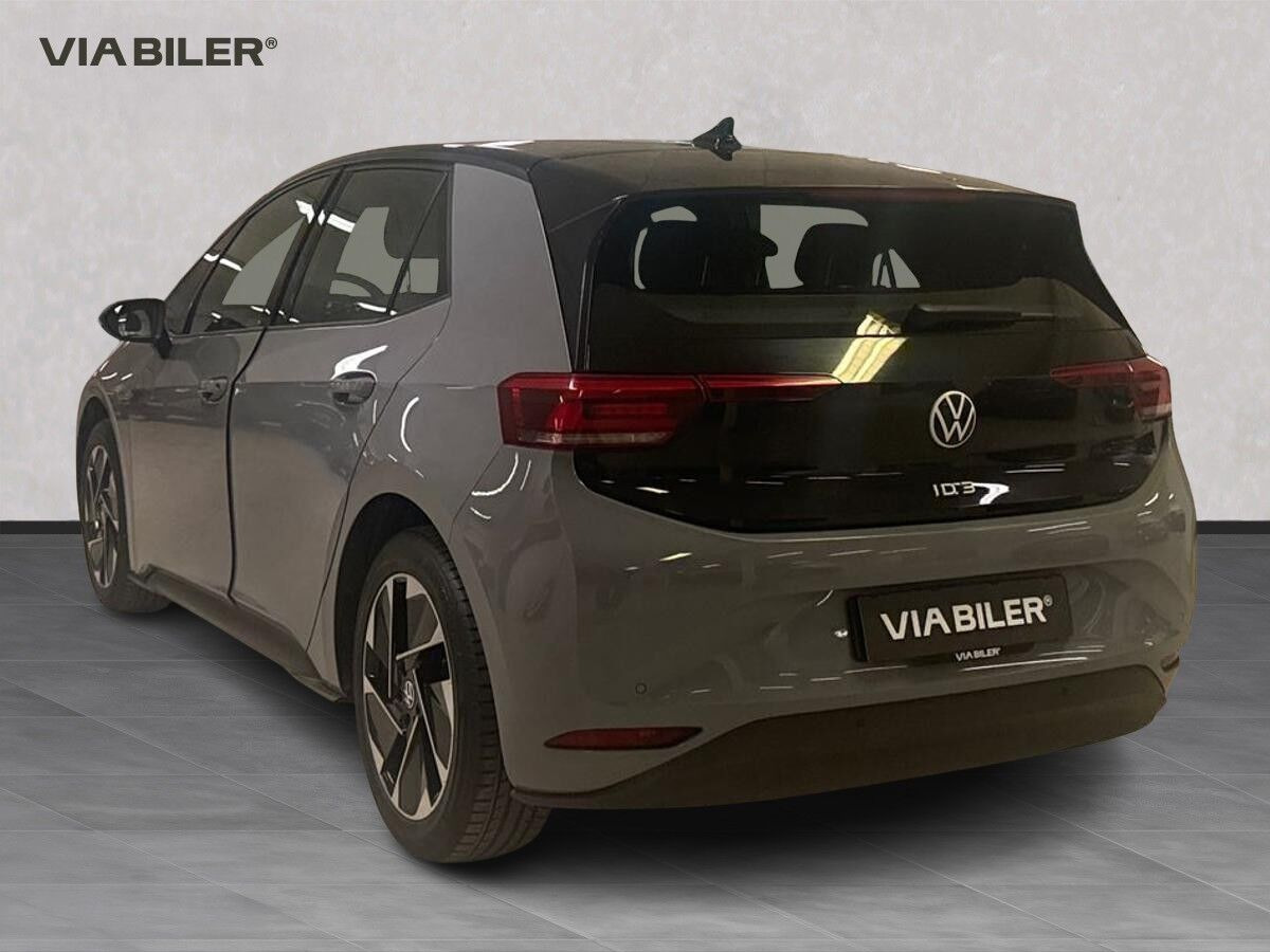 Grå VW ID.3 fra 2021