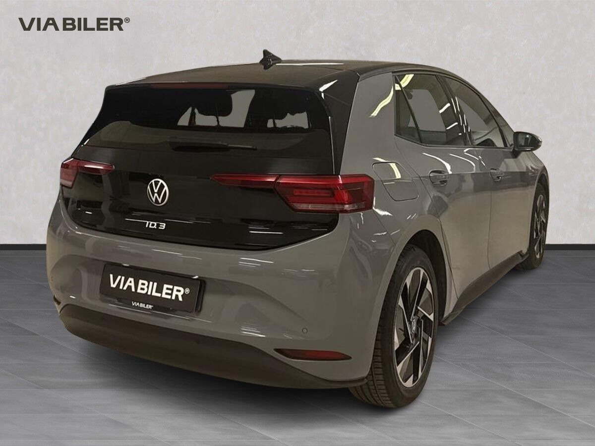 Grå VW ID.3 fra 2021