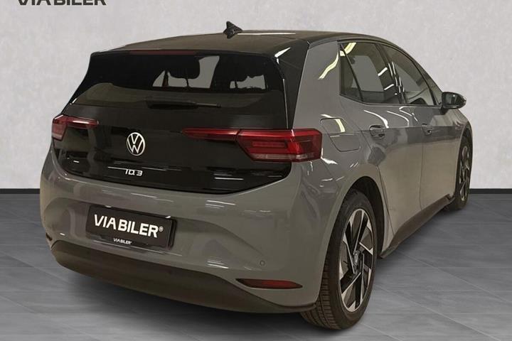 Grå VW ID.3 fra 2021