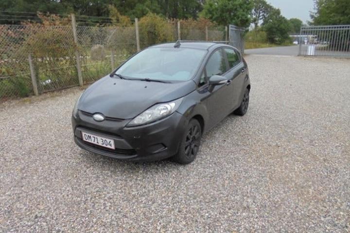 Grå Ford Fiesta fra 2009