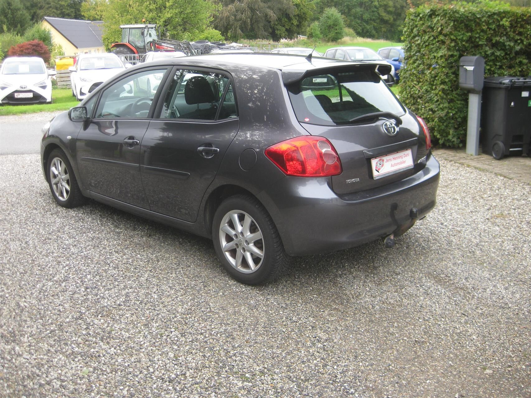 Sort Toyota Auris fra 2009
