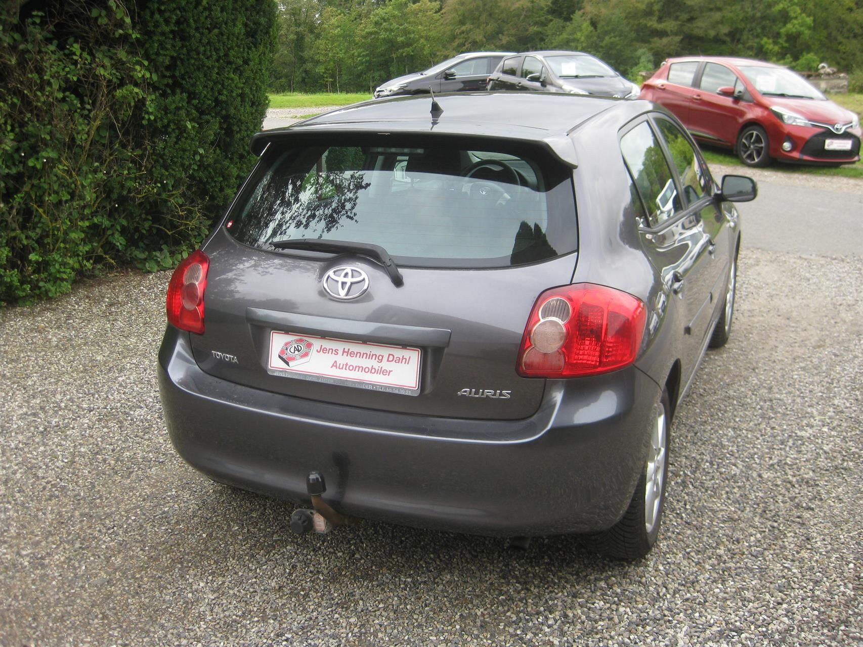 Sort Toyota Auris fra 2009