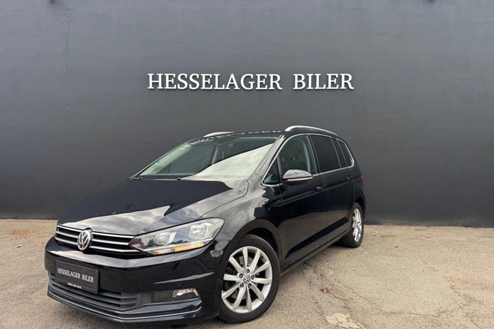 Sort VW Touran fra 2018