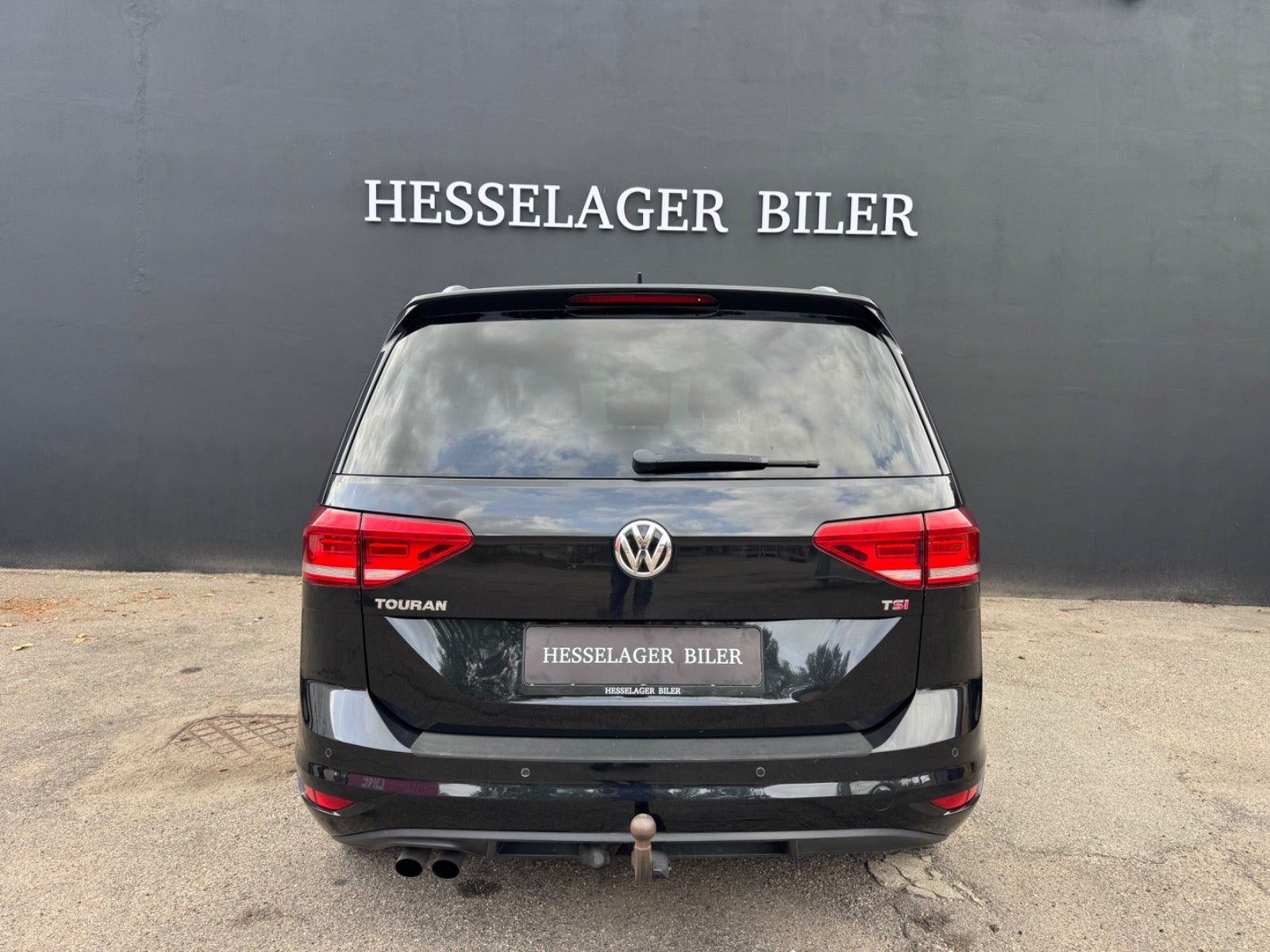 Sort VW Touran fra 2018