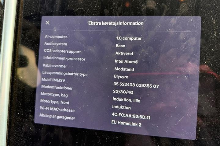 undefined Tesla Model S fra 2015