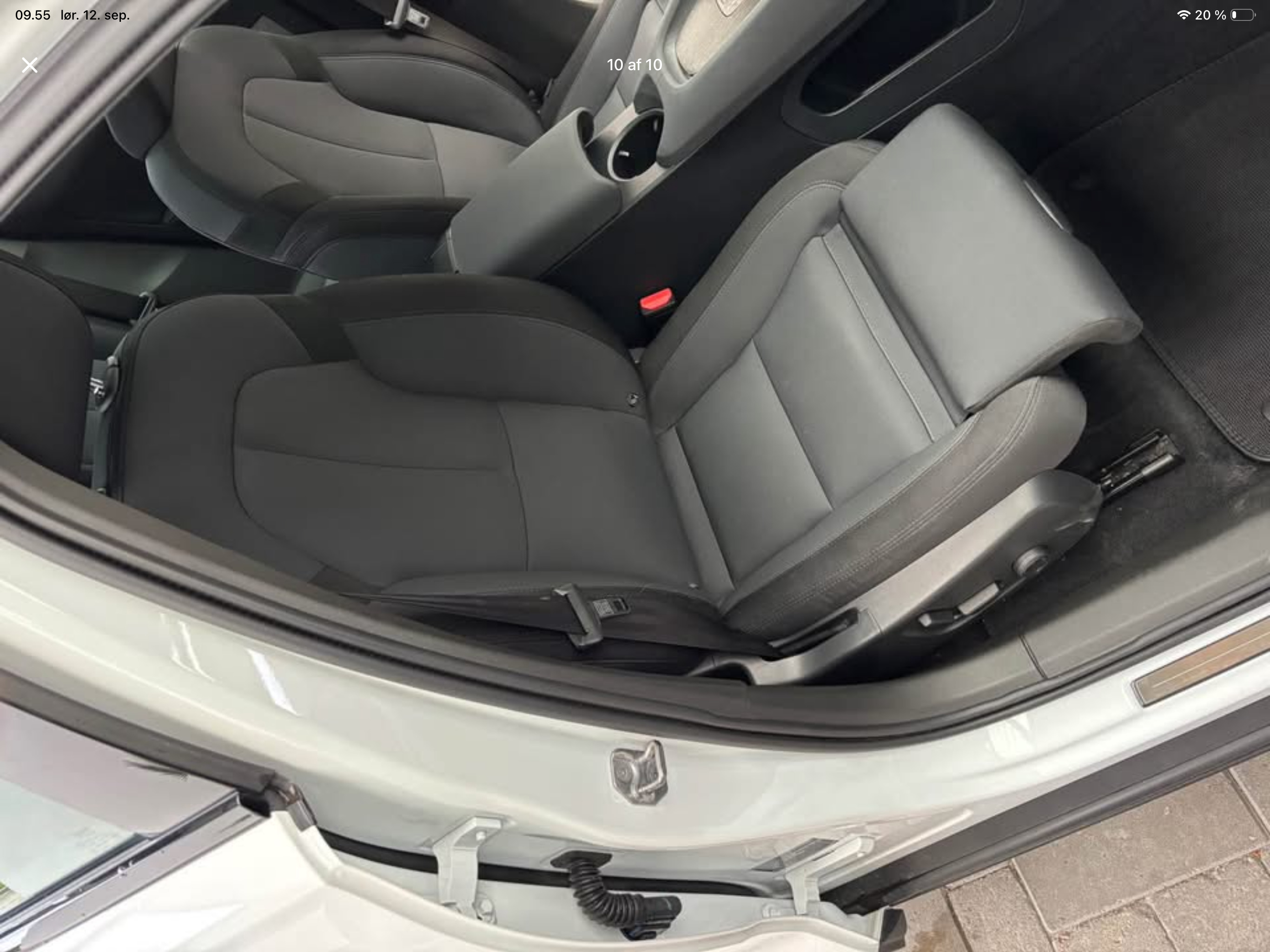 Hvid Polestar 2 fra 2022