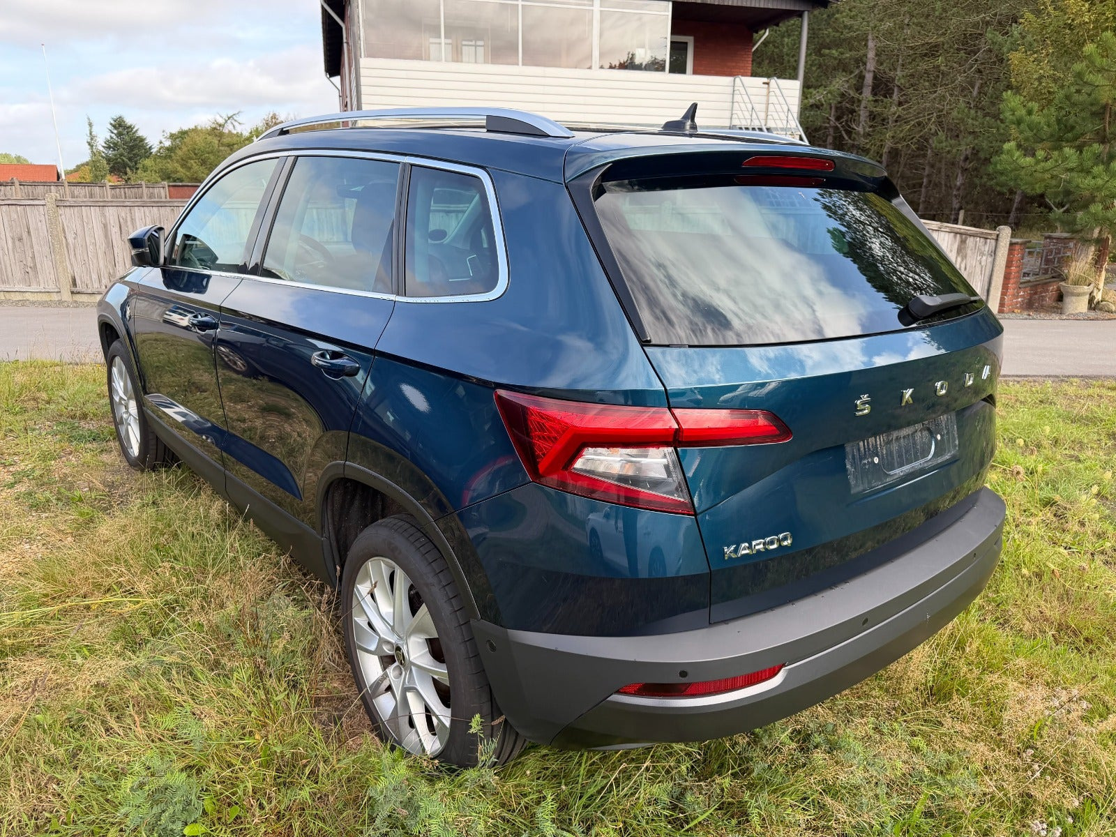 Grøn Skoda Karoq fra 2022