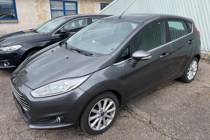 Sort Ford Fiesta fra 2015